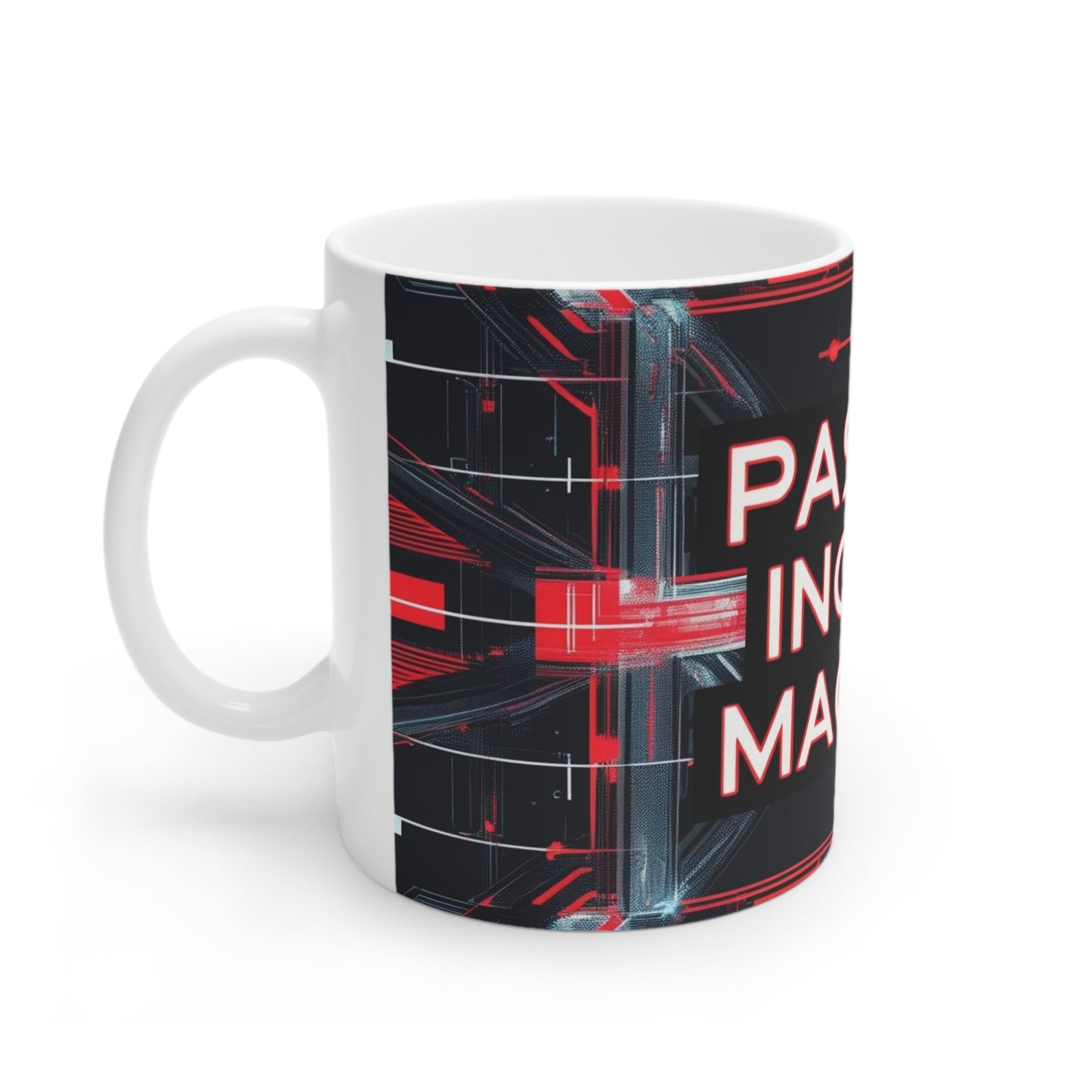 Passive Income Machine Coffee Mug | Entrepreneur Motivational Cup | Financial Freedom Gift | Business Mug