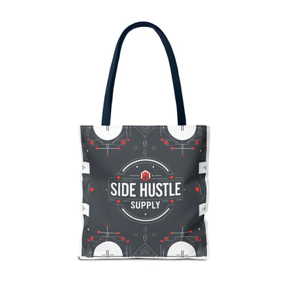 Motivational Entrepreneur Tote Bag - Side Hustle Shopping Bag for Business & Daily Use