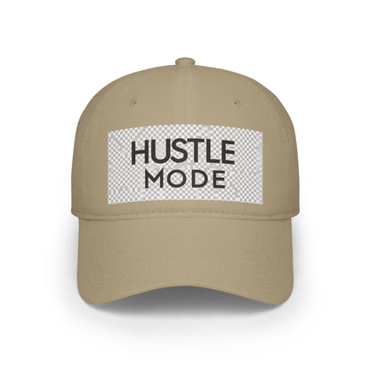 Hustle Mode Baseball Cap - Embroidered Motivational Hat for Entrepreneurs & Creators