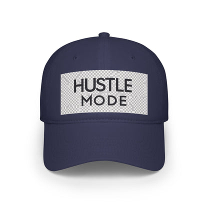 Hustle Mode Baseball Cap - Embroidered Motivational Hat for Entrepreneurs & Creators