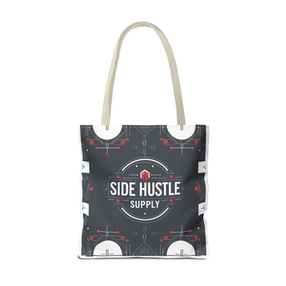 Motivational Entrepreneur Tote Bag - Side Hustle Shopping Bag for Business & Daily Use