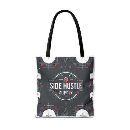 Motivational Entrepreneur Tote Bag - Side Hustle Shopping Bag for Business & Daily Use