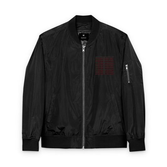 Automate Everything Bomber Jacket - Premium All-Over-Print Jacket for Entrepreneurs & Creators