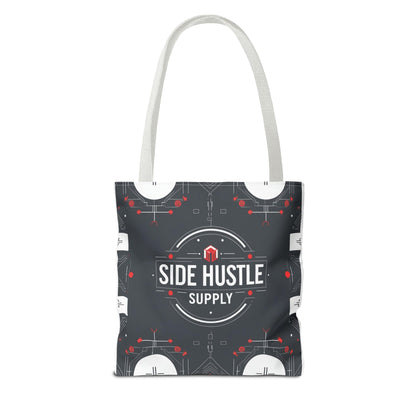 Motivational Entrepreneur Tote Bag - Side Hustle Shopping Bag for Business & Daily Use