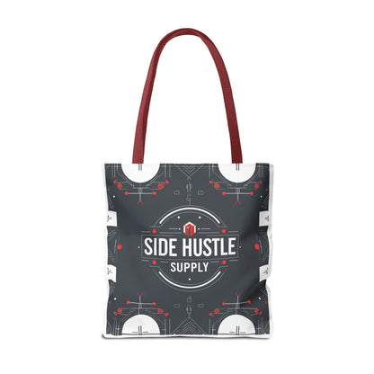 Motivational Entrepreneur Tote Bag - Side Hustle Shopping Bag for Business & Daily Use