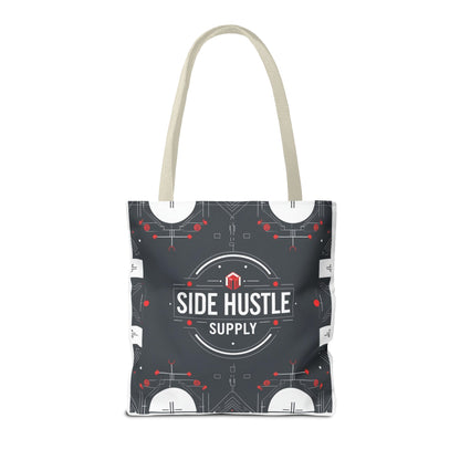 Motivational Entrepreneur Tote Bag - Side Hustle Shopping Bag for Business & Daily Use