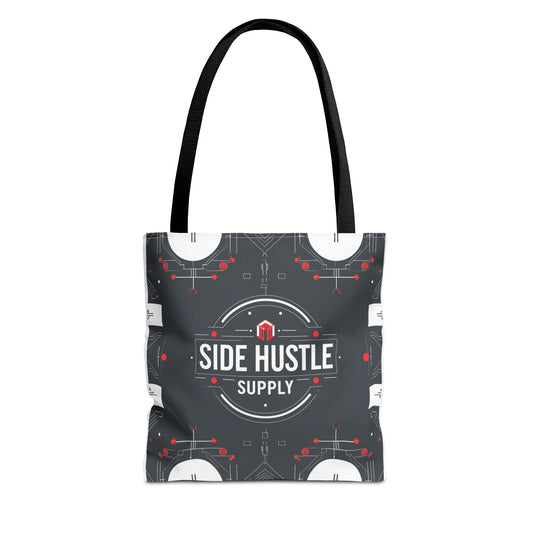 Motivational Entrepreneur Tote Bag - Side Hustle Shopping Bag for Business & Daily Use