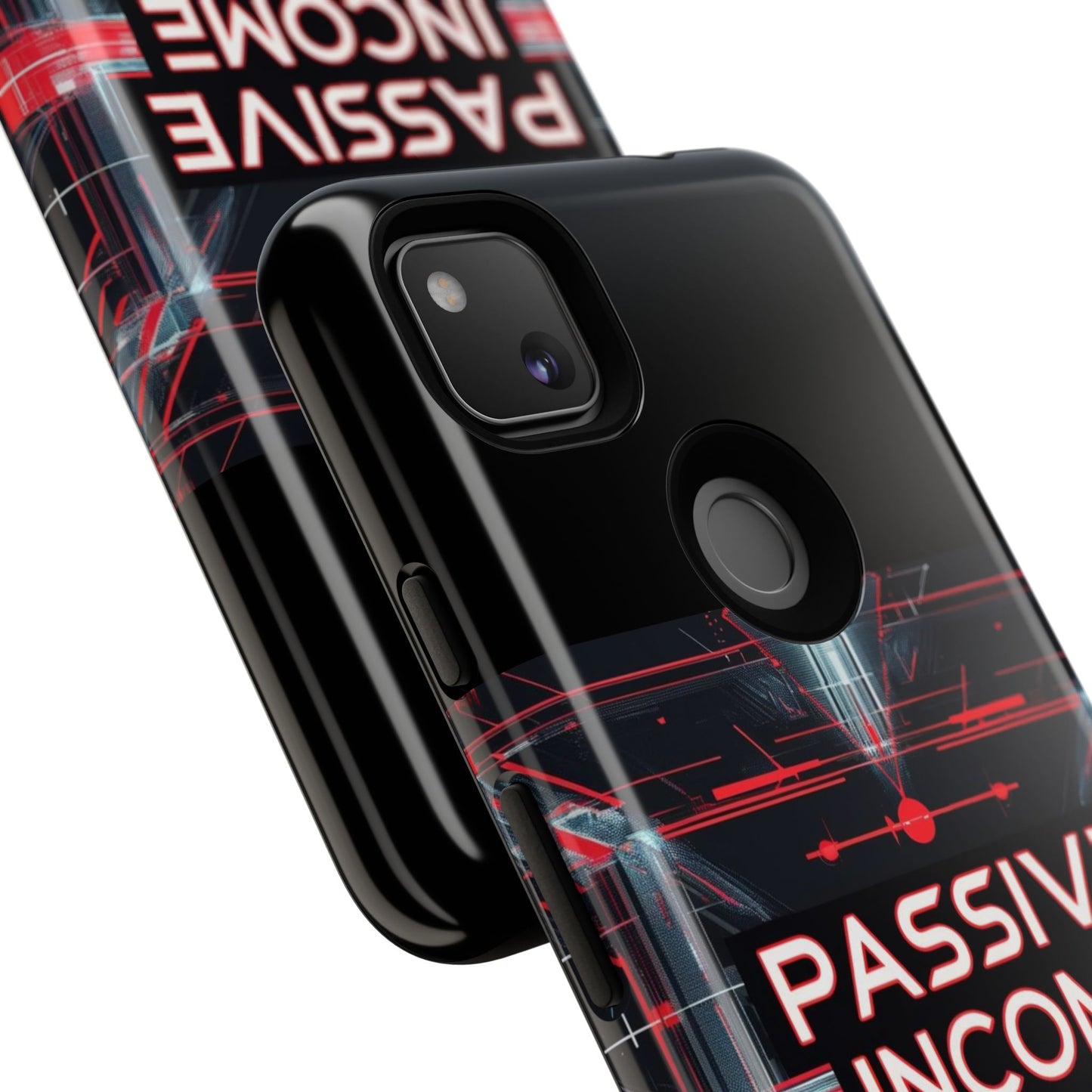 Passive Income Machine Phone Case - Motivational Tough Cover for iPhone Samsung & Google Pixel