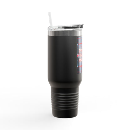 Passive Income Machine Travel Mug - 40oz Insulated Stainless Steel Tumbler for Entrepreneurs